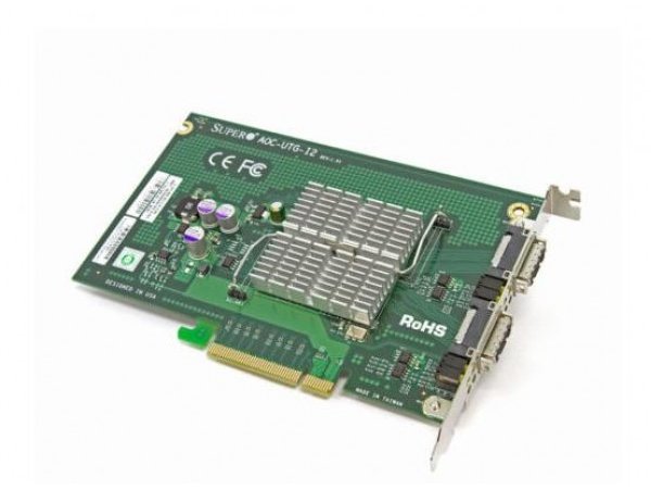 Supermicro AOC-UTG-I2 / 2-port 10G InfiniBand UIO NIC Card